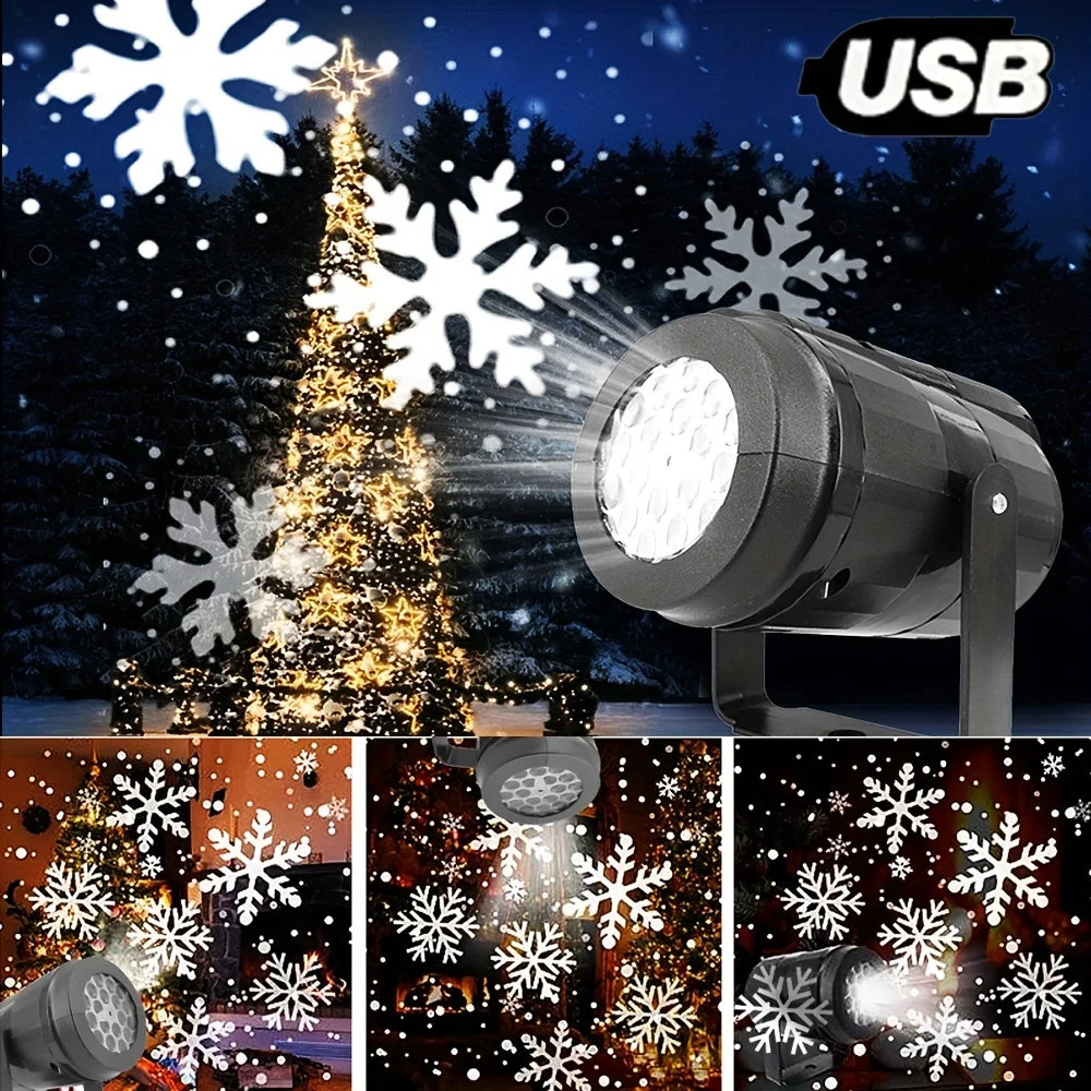 Hayati Snowflake Projector